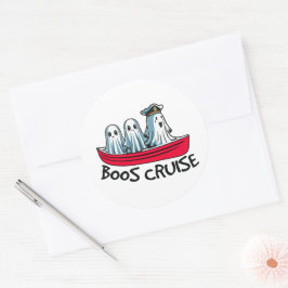 Halloween-Spaß Runder Aufkleber