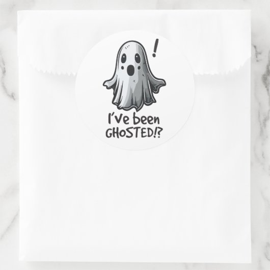 Halloween-Spaß Runder Aufkleber (Tasche)