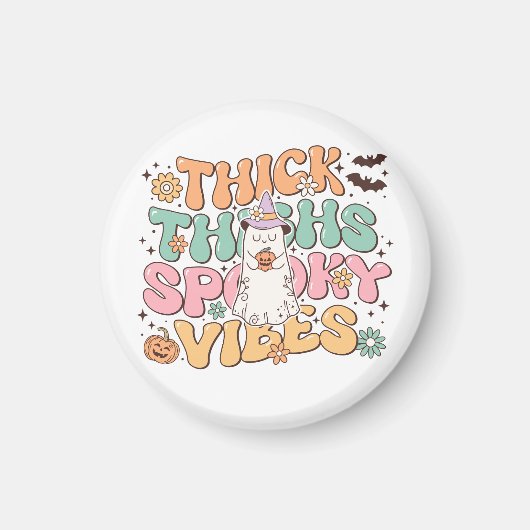 Halloween Spaß Spooky Magnet (Vorne)