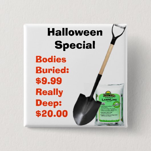 Halloween Special Button (Vorderseite)