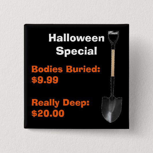 Halloween Special Button (Vorderseite)