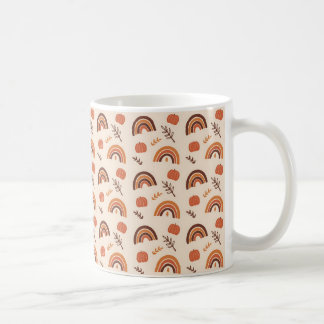 Halloween Special Seamless Pumpkin und Niedlicher Kaffeetasse