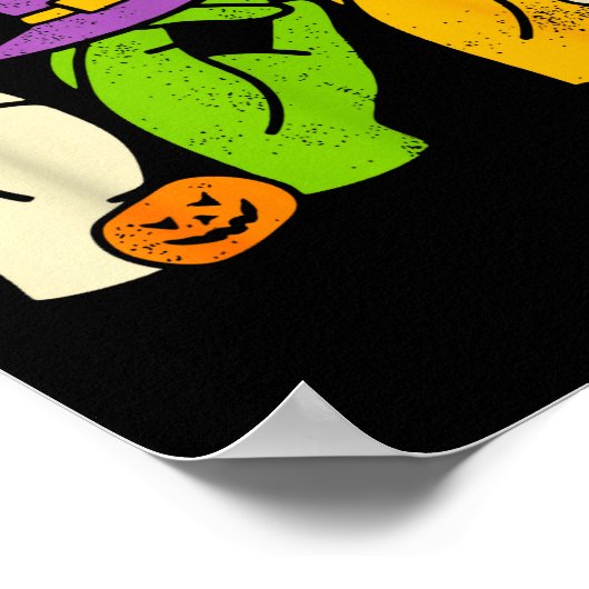 Halloween Sped Teacher Boo In Asl Boo Hands Sign L Poster (Ecke)