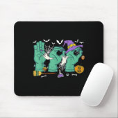 Halloween Sped Teacher Boo in Asl Boo Handzeichen Mousepad (Mit Mouse)