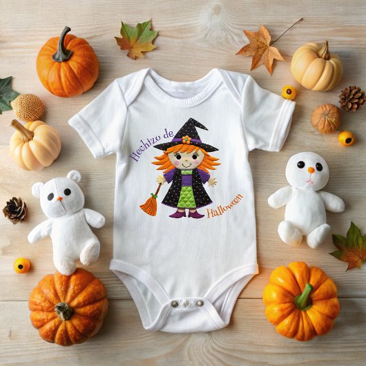 Halloween Spell Baby Strampler