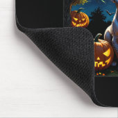 Halloween Sphynx Starry Night Mousepad (Ecke)