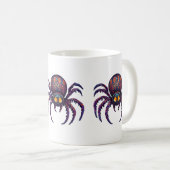 Halloween Spider Alebrije Kaffeetasse (VorderseiteRechts)