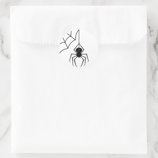 Halloween Spider Aufkleber (Tasche)