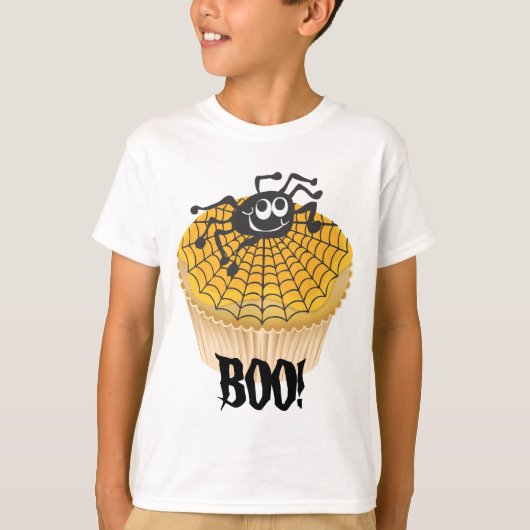Halloween Spider Boo Shirt (Vorderseite)