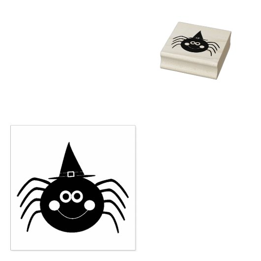 Halloween Spider Briefmarke Gummistempel (Stempel)