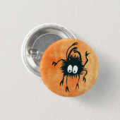 Halloween Spider Button! Button (Vorne & Hinten)