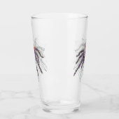 Halloween Spider Creepy Fun Glas (Links)