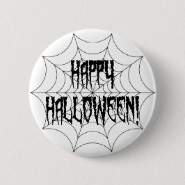 Halloween Spider Fingers und Web Button