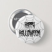 Halloween Spider Fingers und Web Button (Vorne & Hinten)