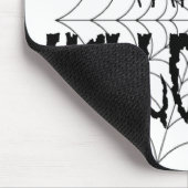 Halloween Spider Fingers und Web Mousepad (Ecke)