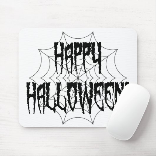 Halloween Spider Fingers und Web Mousepad (Mit Mouse)