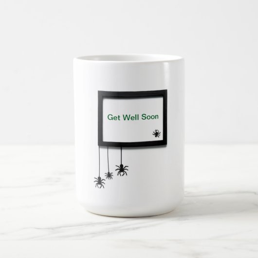 Halloween Spider Frame Tasse (Mittel)