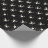 Halloween Spider Geschenkpapier (Ecke)