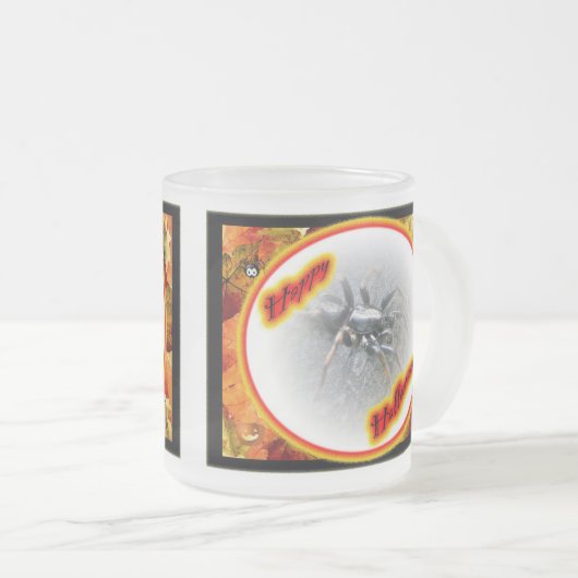 Halloween Spider Glass Tasse Varieté Set (VorderseiteRechts)