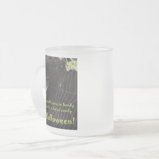 Halloween Spider Glass Tasse Varieté Set (Vorderseite Links)