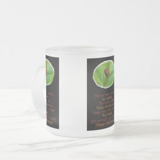 Halloween Spider Glass Tasse Varieté Set (Vorderseite Links)