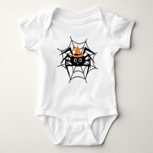 Halloween Spider in Web-Shirts und Geschenke Baby Strampler (Vorderseite)