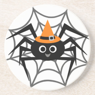 Halloween Spider in Web-Shirts und Geschenke Getränkeuntersetzer