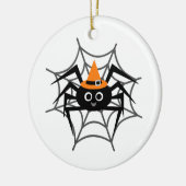 Halloween Spider in Web-Shirts und Geschenke Keramikornament (Links)