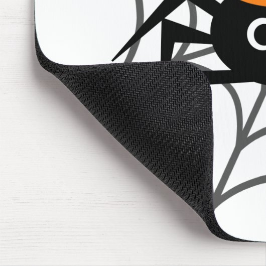 Halloween Spider in Web-Shirts und Geschenke Mousepad (Ecke)