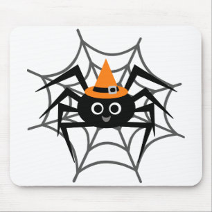 Halloween Spider in Web-Shirts und Geschenke Mousepad
