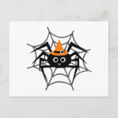 Halloween Spider in Web-Shirts und Geschenke Postkarte (Vorderseite)