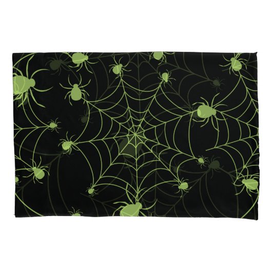 Halloween Spider Net Creative Pattern Kissenbezug (Vorderseite)