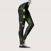 Halloween Spider Net Creative Pattern Leggings (Rechts)