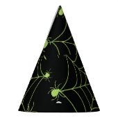 Halloween Spider Net Creative Pattern Partyhütchen (Links)