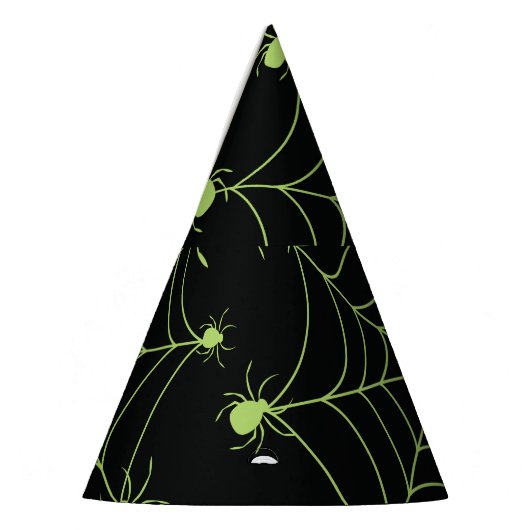 Halloween Spider Net Creative Pattern Partyhütchen (Links)