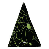 Halloween Spider Net Creative Pattern Partyhütchen (Rechts)