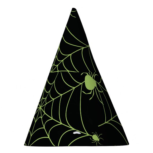 Halloween Spider Net Creative Pattern Partyhütchen (Rechts)