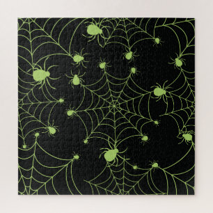 Halloween Spider Net Creative Pattern Puzzle