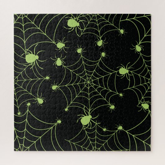 Halloween Spider Net Creative Pattern Puzzle (Vertikal)