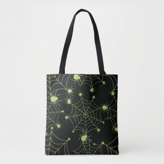 Halloween Spider Net Creative Pattern Tasche (Vorderseite)