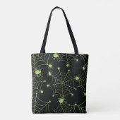 Halloween Spider Net Creative Pattern Tasche (Rückseite)