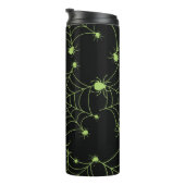 Halloween Spider Net Creative Pattern Thermosbecher (Nach rechts gedreht)
