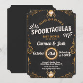 Halloween Spider Ornament Baby Dusche Einladung (Vorne/Hinten)