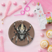 Halloween Spider Paper Plate Pappteller (Party)