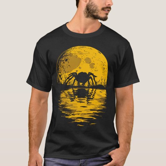 Halloween Spider Spooky Season Night Beängstigend T-Shirt (Vorderseite)