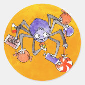 Halloween Spider Stickers (Vorderseite)