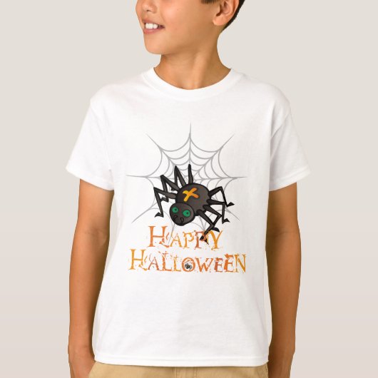 Halloween Spider T-Shirt (Vorderseite)