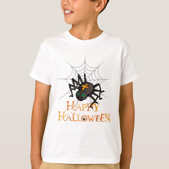 Halloween Spider T-Shirt (Vorderseite)
