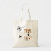 Halloween Spider Trick oder Treat Bag Tragetasche (Vorne)