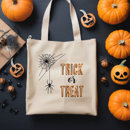 Halloween Spider Trick oder Treat Bag Tragetasche